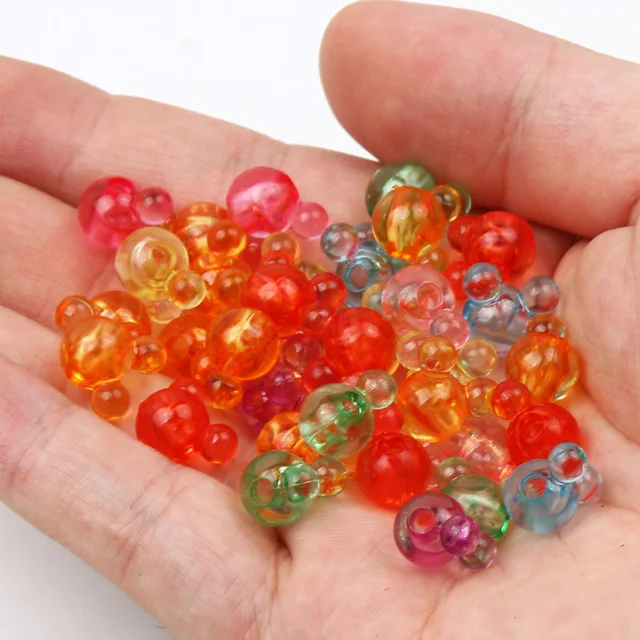 1000pcs 5x5mm Tube Mixed Color PE Fuse Beads DIY Melty Beads with 3mm Hole  (Small Quantity)