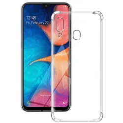Shockproof Clear Silicone Soft Phone Case - Samsung A81 (Shockproof Case)