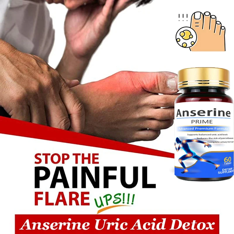 Goose Myopeptide Capsule 90 Veggie for Uric Acid Lower Gout Relief goose myopeptide capsule