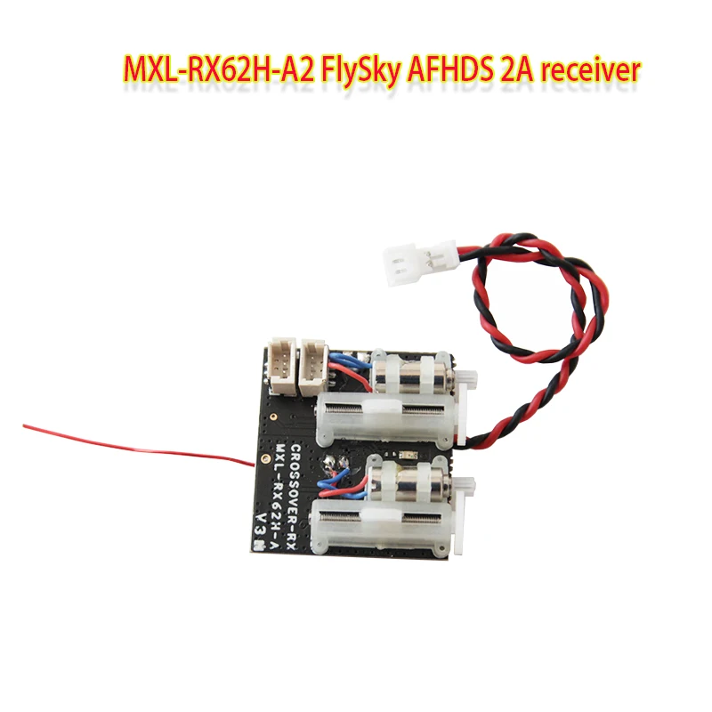 Mxl-rx62h-a2/a2 /a2-g (flysky Afhds 2a) Receivers/linear Servos/built-in Brushed Esc/telem/sr3x - Foto 4