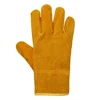 Men Women Leather Work Gloves Garden Welding Security Protection Safety Working Mechanic For Multipurpose,Wear Resistant 3