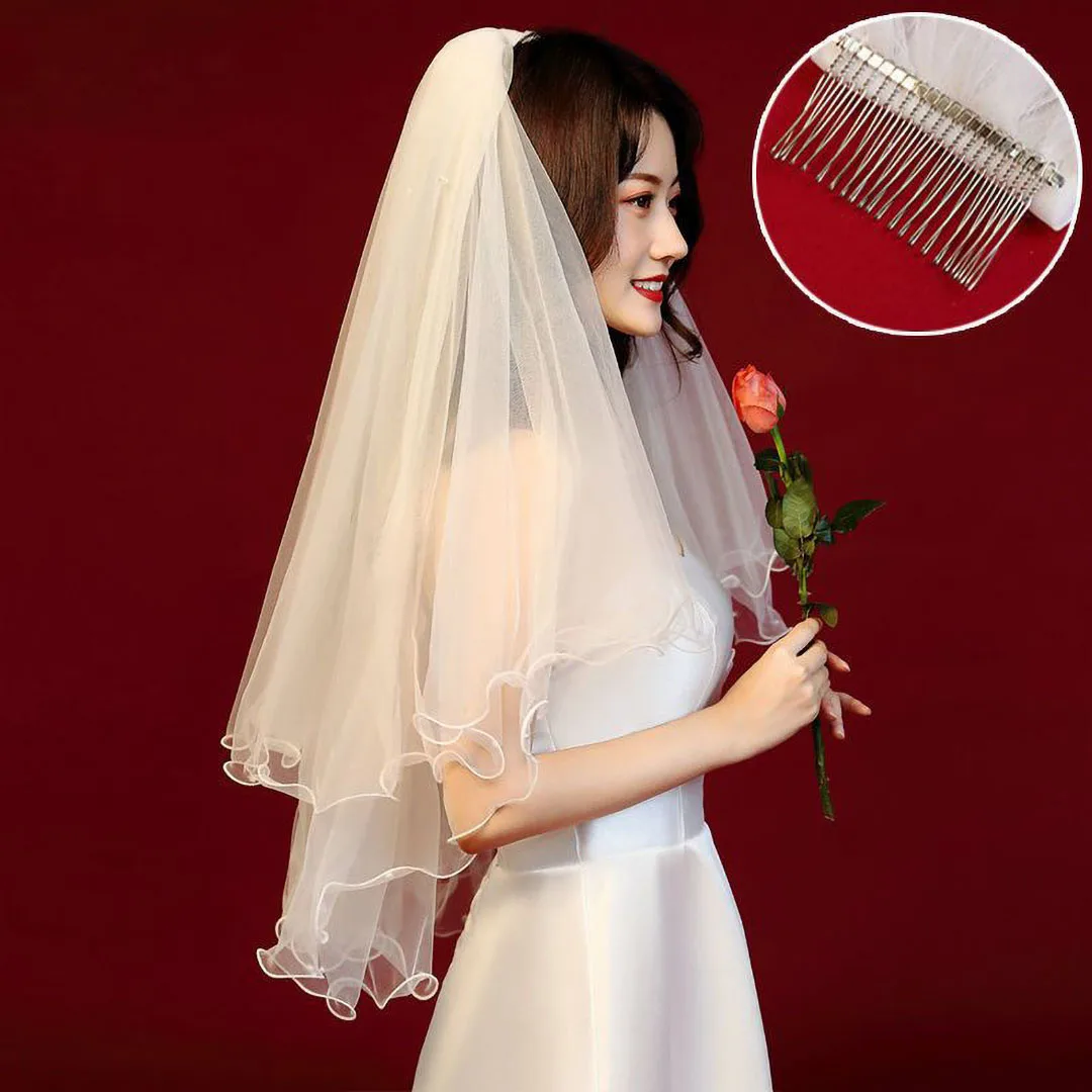 

Bridal tiar, main wedding headdress, double bow, pearl, super sensen, Korean