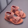 2021 Summer Boys Sandals Casual Children Kids Shoes Rubber School  Breathable Open ToeBoy Beach Sandal 2