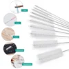 10Pcs/Set Multipurpose Brush Set - Soft Nylon Bristles, Stainless-Steel Handles, Ideal for Home and Aquarium Cleaning 2