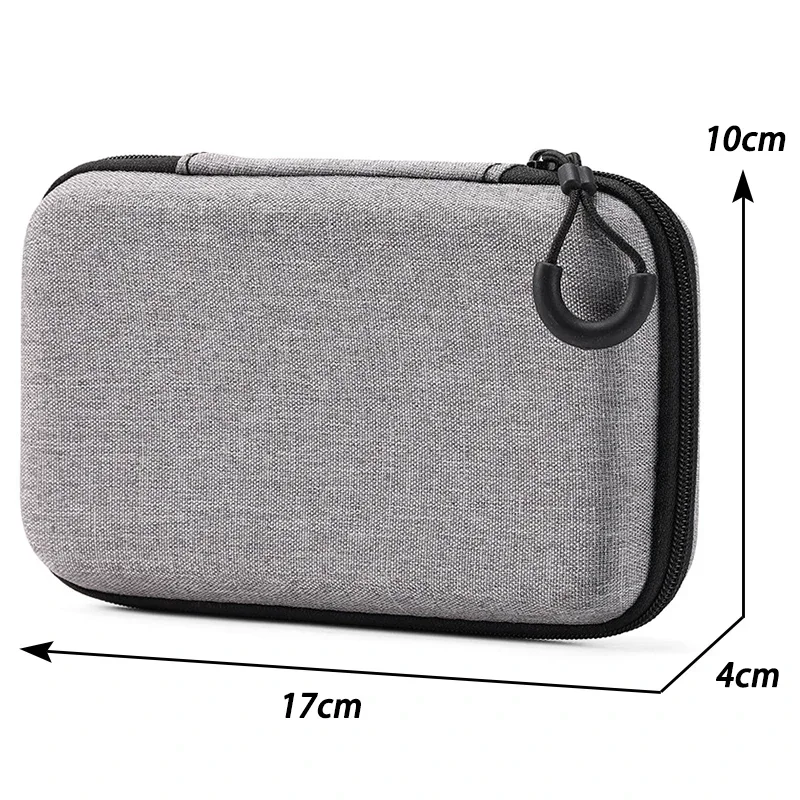 Compact Shockproof Digital Storage Bag - Portable Protective Case for Electronics and Accessories