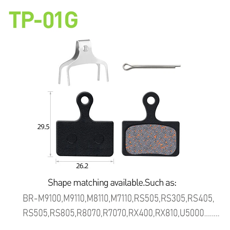 Bike Brake Pads 10pair Bicycle Bike Brake Pads for Shimano XTR-M9100,Dura Ace R9170, GRX RX400, BR RS305,405,505,805,Tektro HD-R310/R510 Caliper