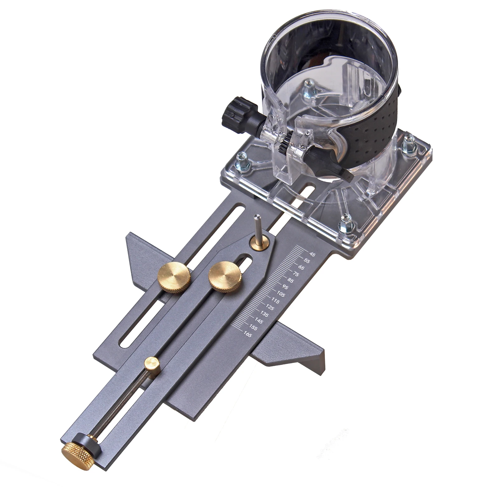 Circle Cutting Jig For Makita Electric Hand Trimmer Wood Router Milling Circle Slotting Trimming Machine Woodworking Tools Set A 26cm