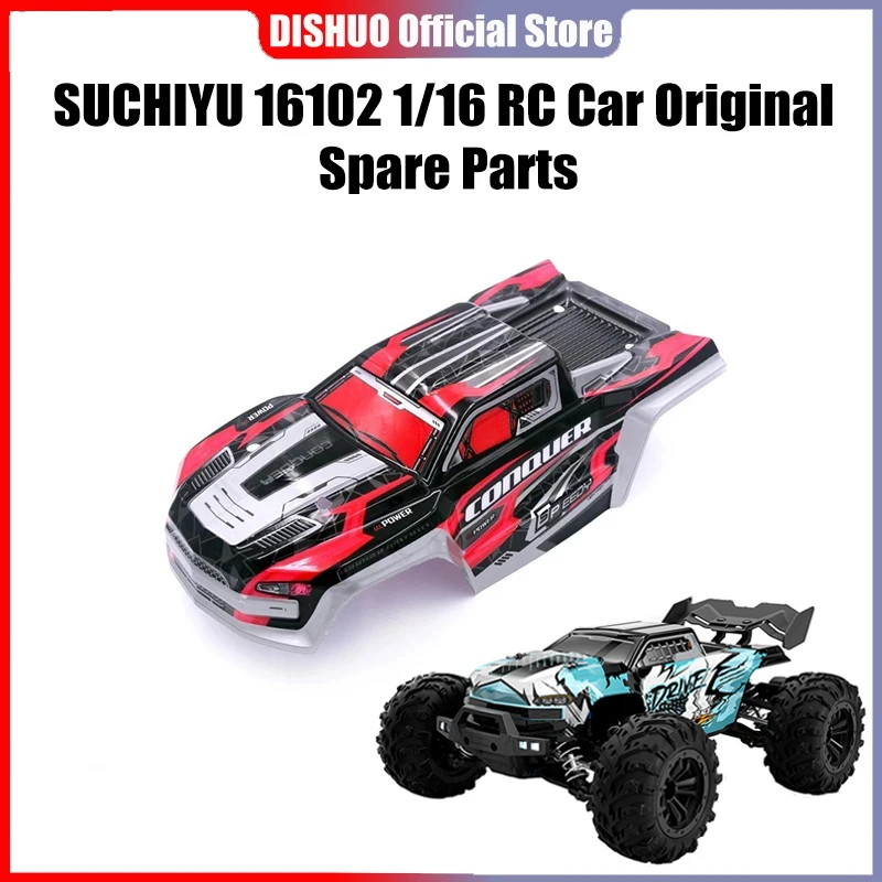 

SCY 16102PRO 1/16 RC Car 6221 Car Shell Red Original Spare Parts