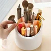 360° Rotating Makeup Brush Storage Box Portable Desktop Cosmetic Organizer Lipstick Eyebrow Pencil Eye Shadow Brush Holder 5