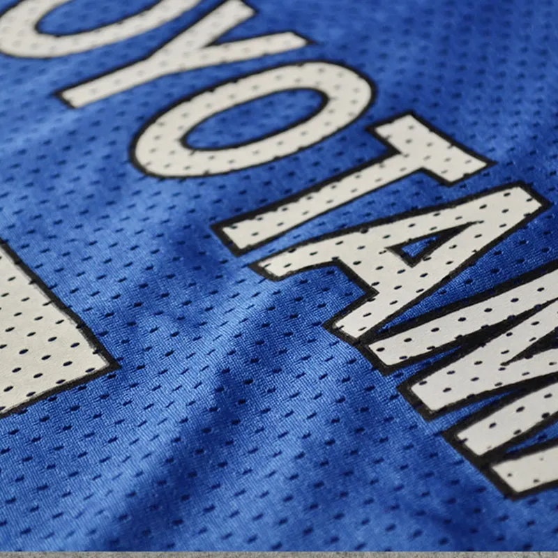 Anime TOYOTAMA #5 KISHIMOTO Basketball Jersey Mens Breathable Quick Drying Basketball Shirt