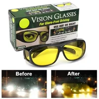 Lunettes de soleil de vision nocturne unisexes, lunettes de conduite de nuit de voiture, lunettes de soleil de conducteur, lunettes de protection UV 2