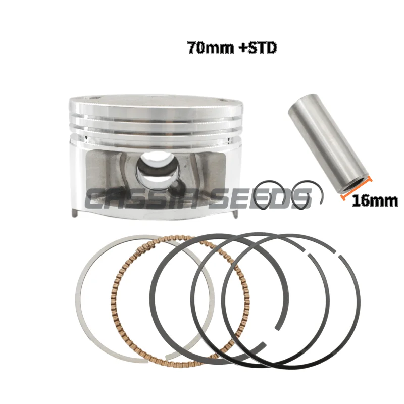 MotorcycleEnginePartsPistonRingKit70mmForYamahaXT225TW225E