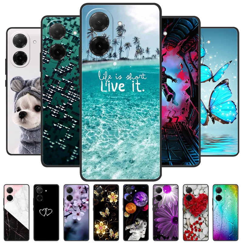 Silicone Back Cover Phone Case with Soft Bumper - Protective Coque s