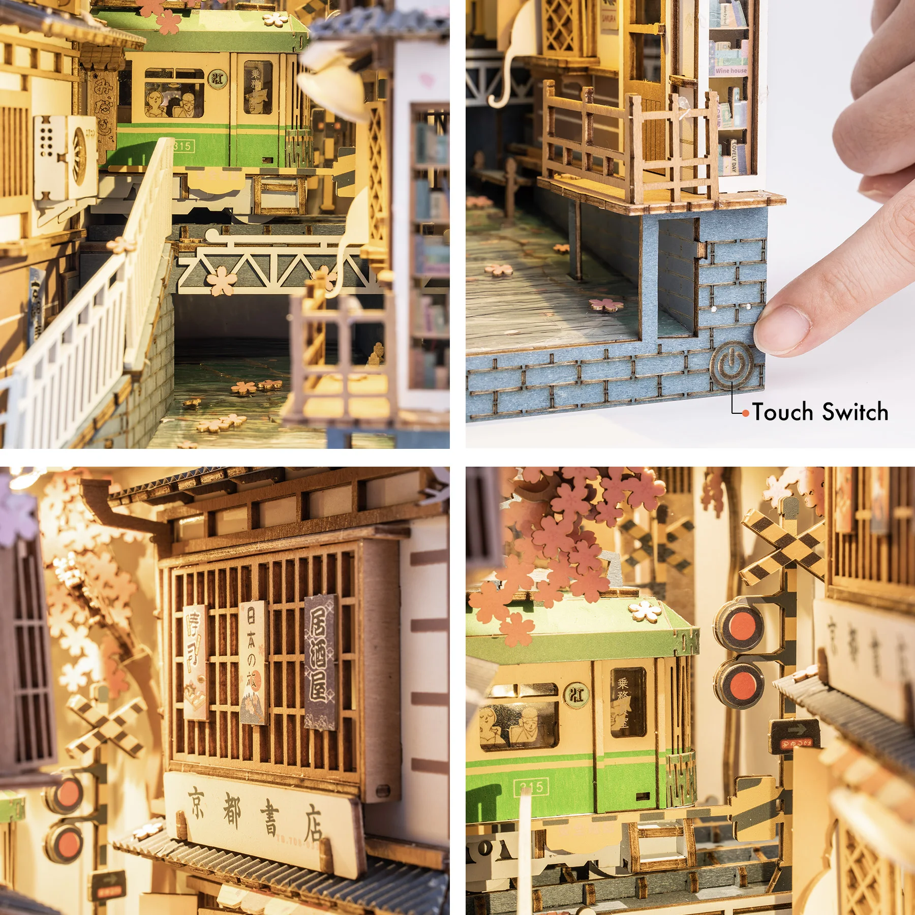 Quebra-Cabeça 3D Torre De Tóquio - Kit Montagem Educativo