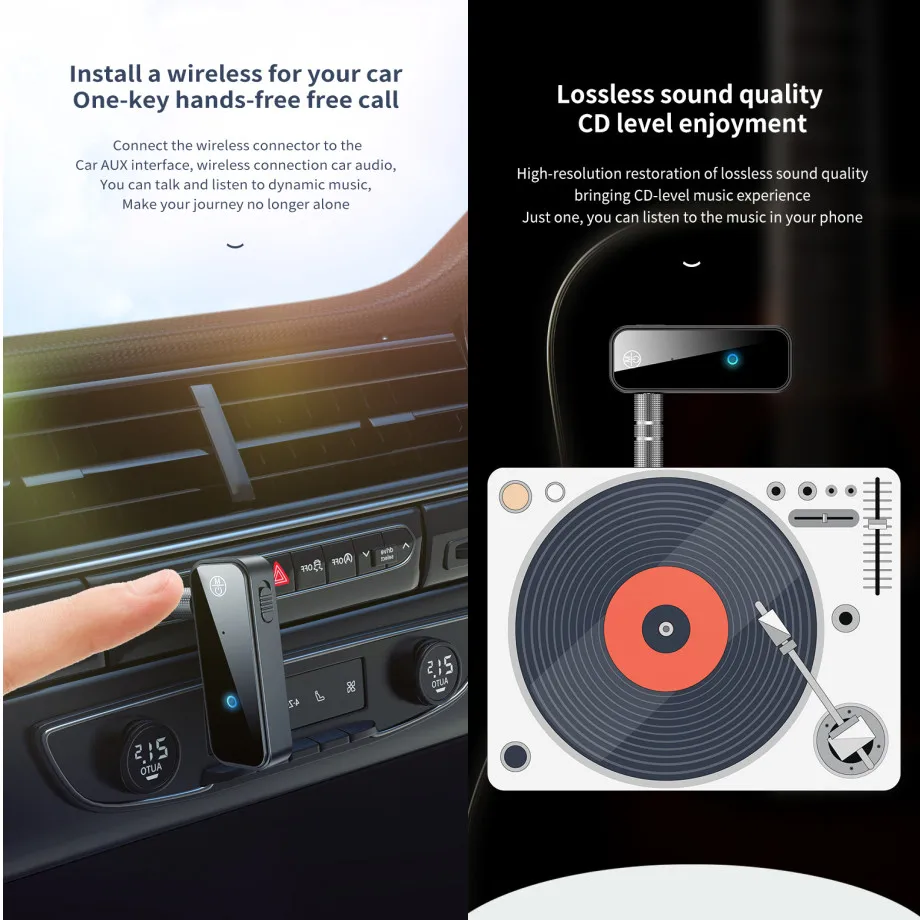 Рисунок 5 - 2 в 1 беспроводной приемник Bluetooth 5