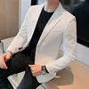 2024 Quality FGE Suit Jacket Autumn and Winter New Fashion Handsome 100 Single Row Two Button Suit Material: Polyester 100% 2