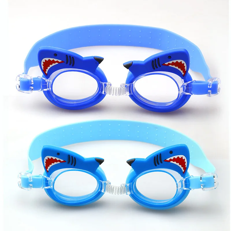 New Waterproof anti-fog Cute Baby Cartoon Mirror Goggles For Children To Learn Swimming Glasses Belt Can Be Adjusted 3