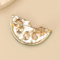 Luxury Rhinestones Pomegranate Brooches for Women Unisex Watermelon Fruit Pins Banquets Party Backpacks Gift Jewelry Accessories 5