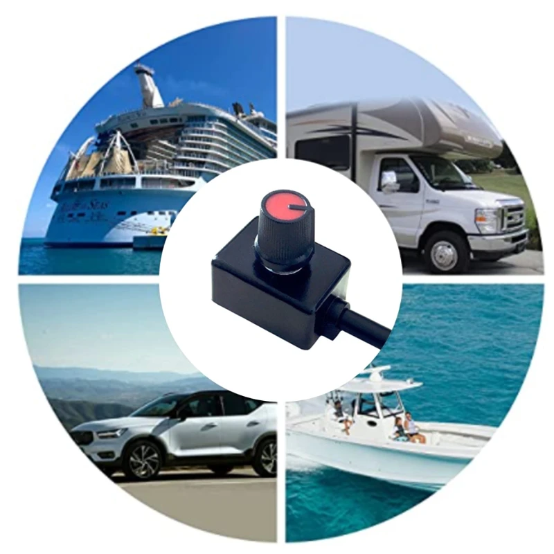 

Electrical Light RV Yacht Travel Trailers 0~10V Dimmer Ceiling Light Brightness Control
