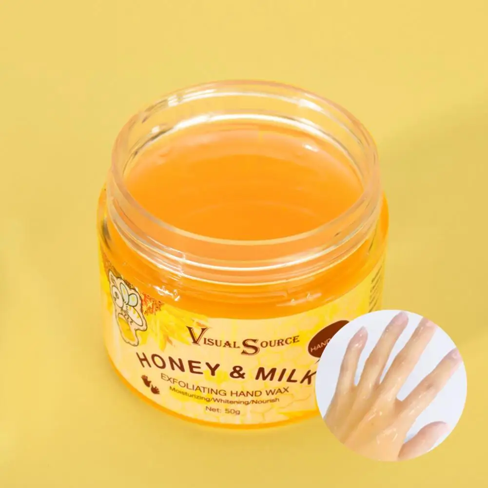 Portable 50G Practical Exfoliating Calluses Hand Wax Minimalistic Hand Wax Safe   For Girls