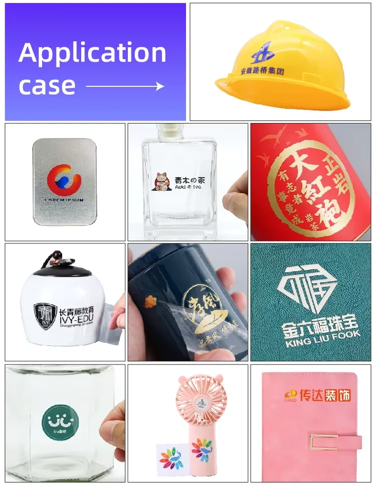 A3 UV DTF 평판 프린터, 자동 니스 코팅 기능이 있는 스티커 라벨 인쇄기 (가정 사업용)