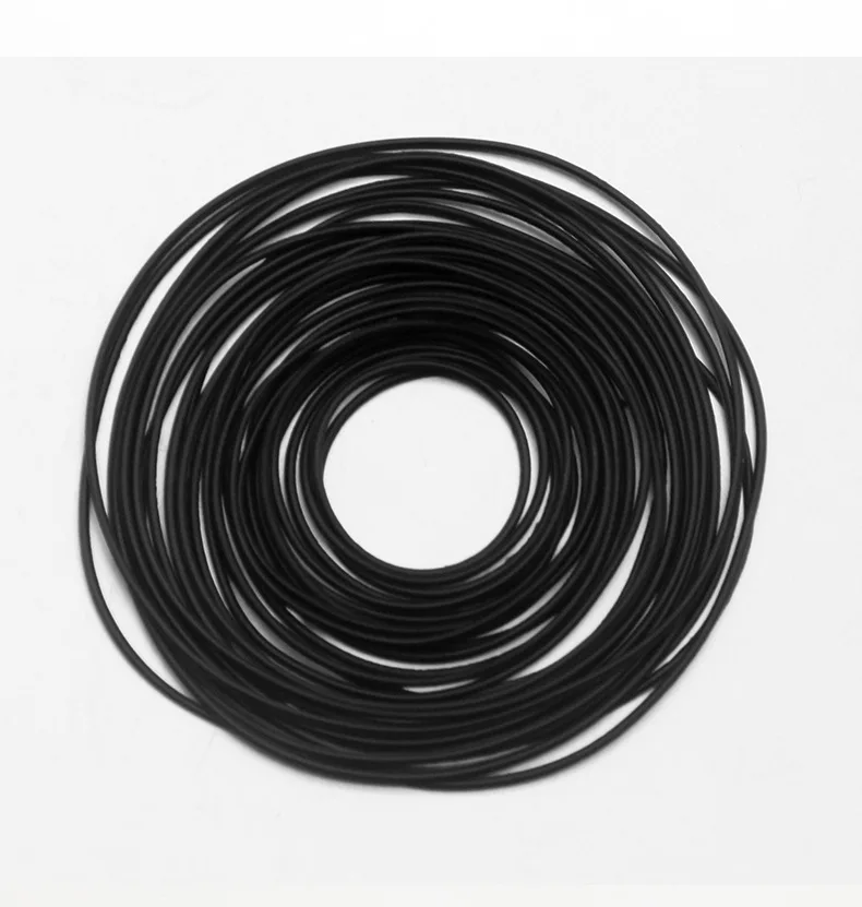 시계 가스켓 0.5mm/0.6mm/0.7mm/0.8mm O-링 방수 고무 가스켓 시계 뒷면 커버 케이스 시계 제조 업체 수리 도구 액세서리