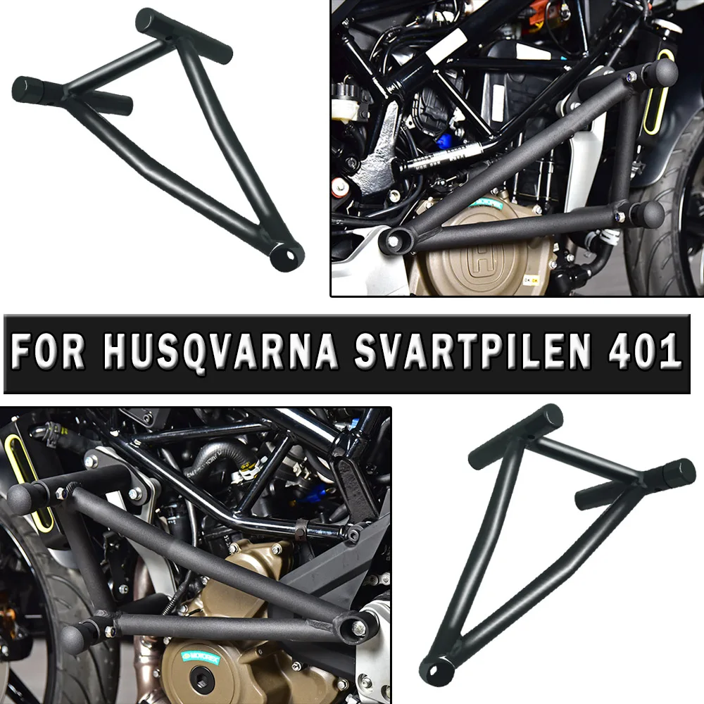 Per Svartpilen 401 Vitpilen 401 401 2021-2022 Duke250 390 2017-2023 Modelli Moto Coperchio In Acciaio Pole Box Guard Frame Protect