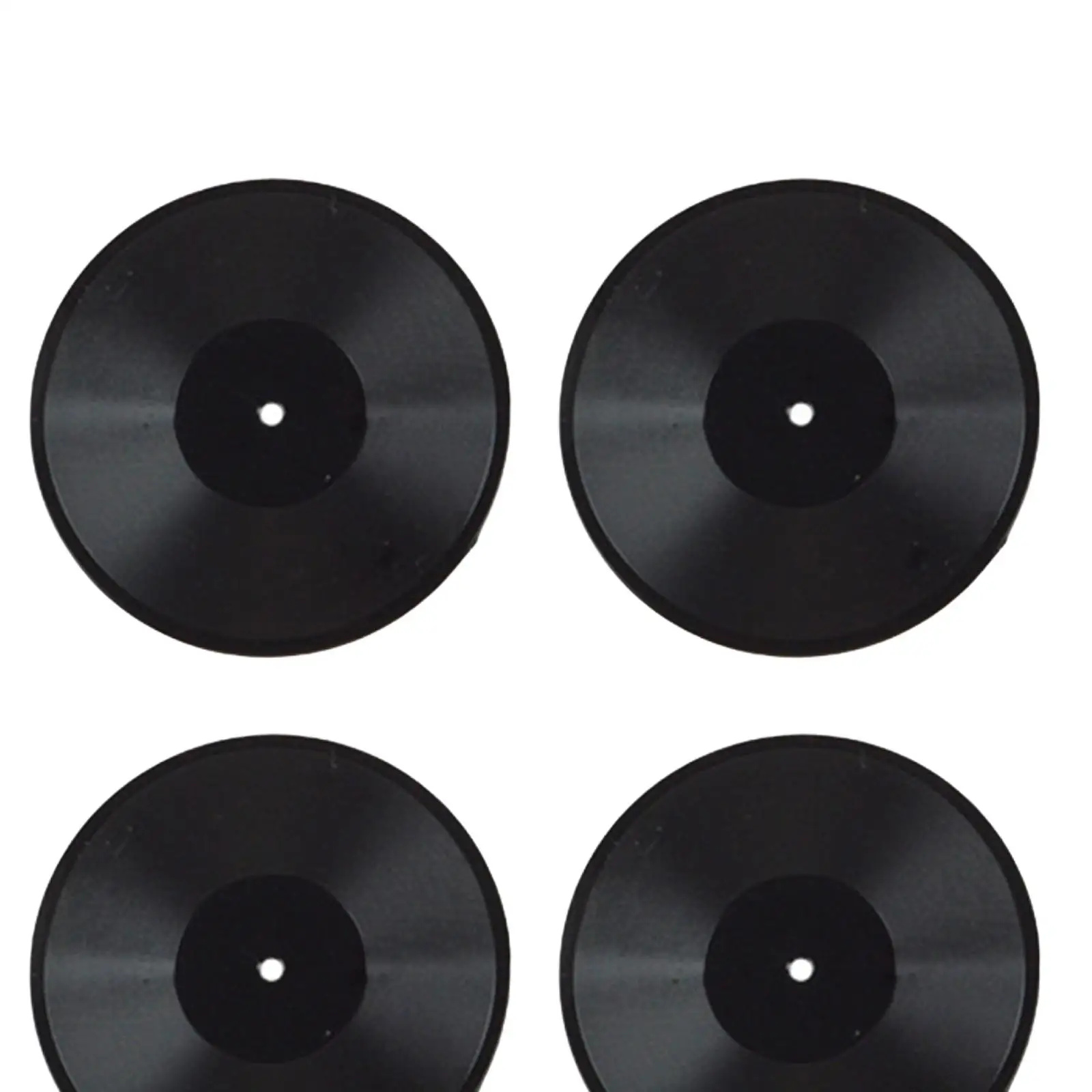 6x Simulation 1/6 Scale Miniature Records Model Scenery Supplies Mini Vinyl Records for Home House Living Room Bedroom Ornaments 5