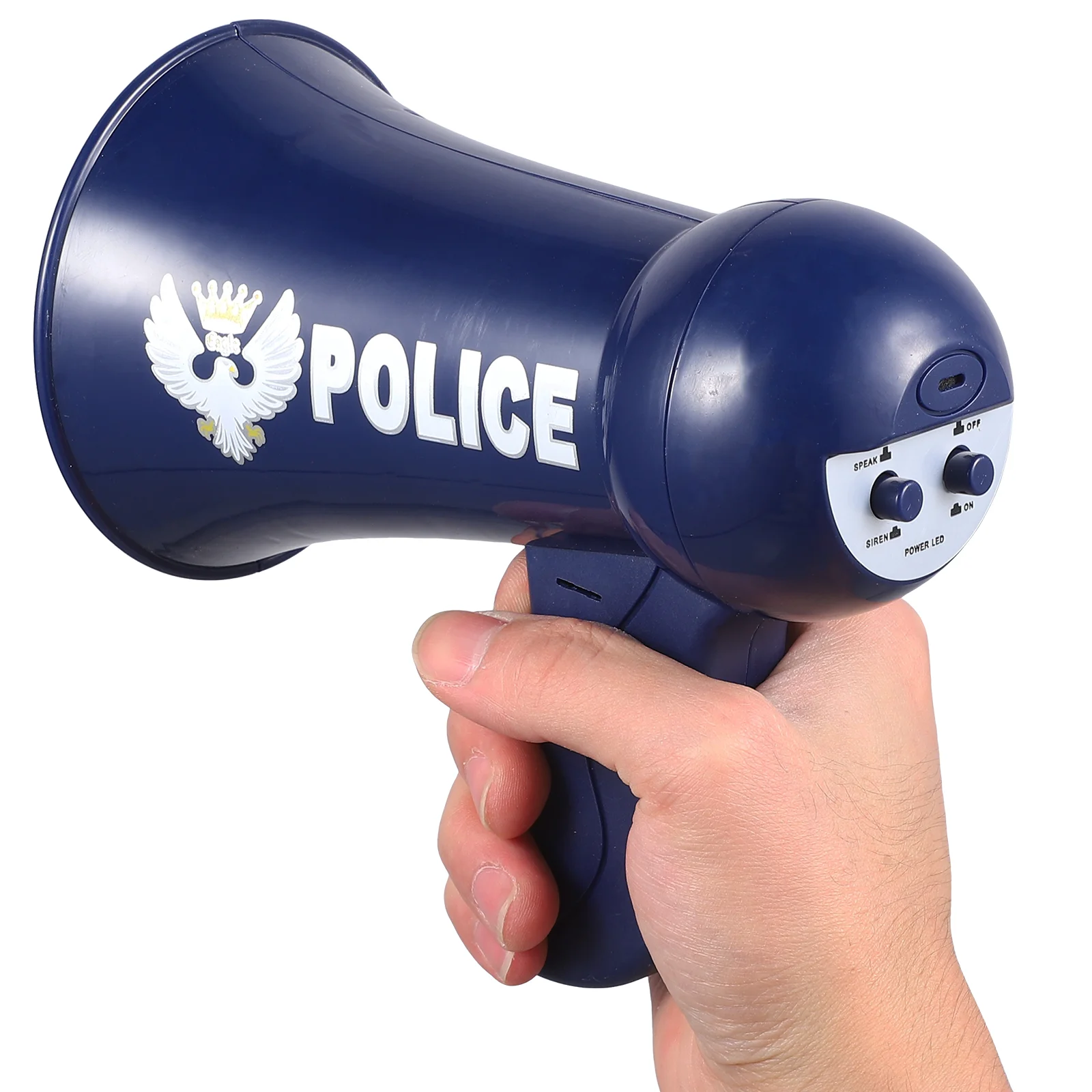 Foldable Durable Kids Voice Amplifier Police Megaphone Toy Clear Sound Child Role Play Cosplay Loudspeaker Team Sports Souvenirs