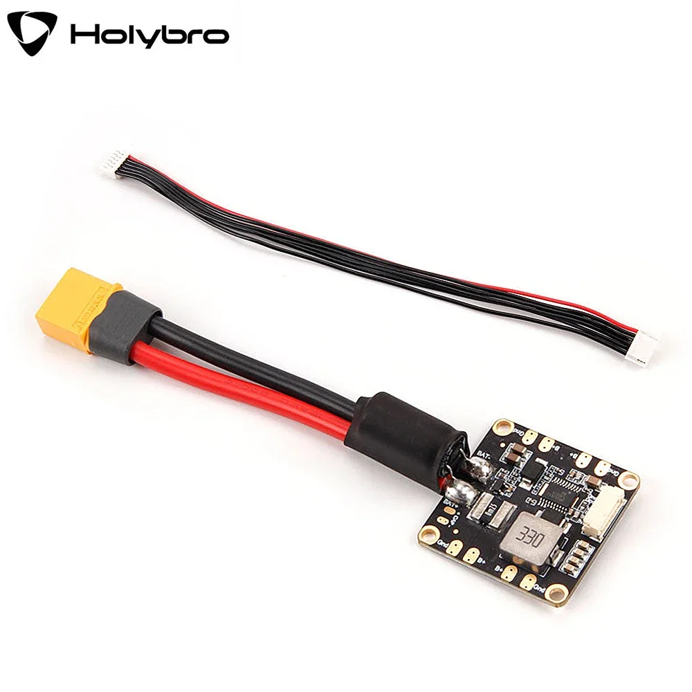 

Силовой модуль Holybro PM06 V2 / PM06D 14S, 2S-14S, входное напряжение 60 А, номинальный ток для дрона Pixhawk 4 (Mini) Durandal Pix32 RC FPV