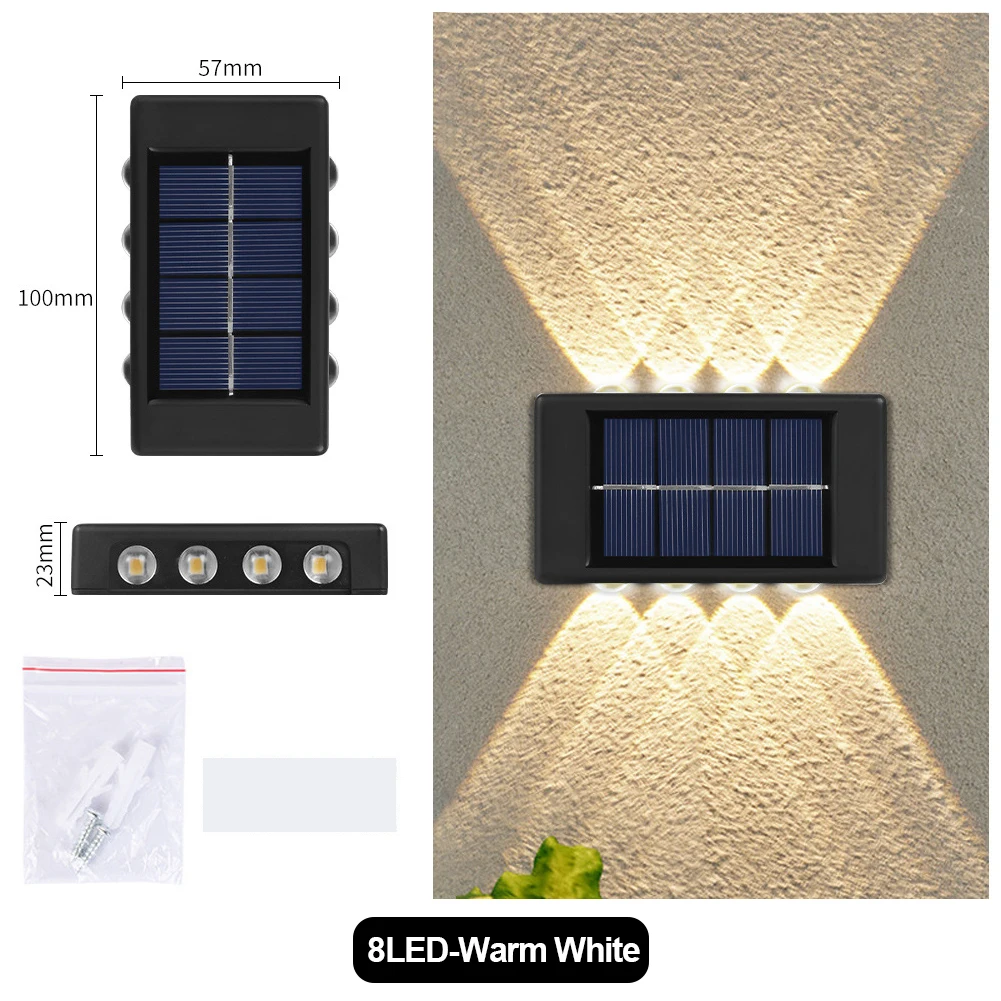 solar lighting system Solar Light Waterproof Solar Led Light Outdoor Sunlight Lamp for Garden Street Landscape Balcony Decor Solar Wall Lamp Outdoor solar lantern lights Solar Lamps