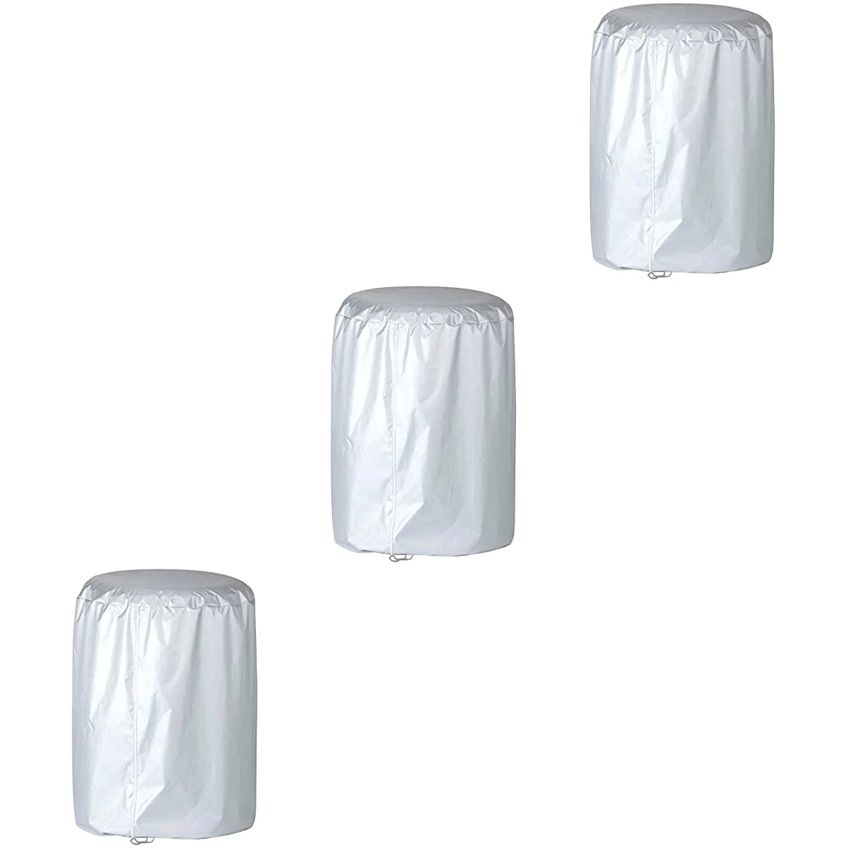 

3 Pieces Wheel Cover Car Spare Trailer Tire Covers Suv Rv Sun Protection Protective Silk Polyester Accessories Truck