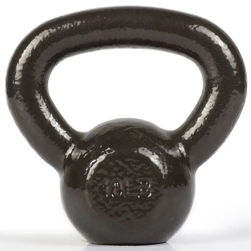 

PRCTZ, 10lb Solid Cast Iron Kettlebell, Single