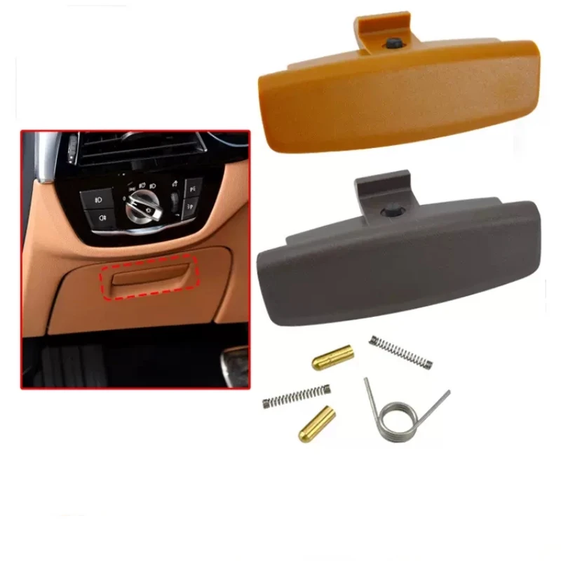 

Glove Box Lid Cover Car Inner Storage Glove Box Lid Cover Lock Hole Handle Compartment Auto Parts For BMW 5 series G38 2018-21