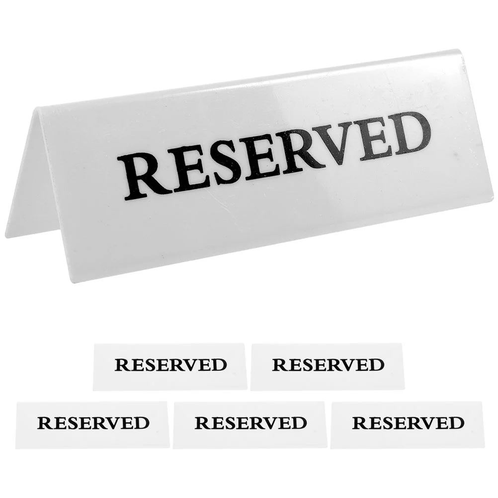 

Acrylic Tents Reserved Wedding Chairs Sign Signs Desk Signs Restaurant Reserved Table Sign Table Wedding Chairs Sign