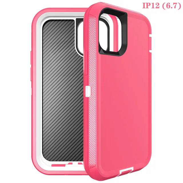 Ultimate Heavy Duty Shockproof Armor Dust-Proof Case Cover - 3 in 1 Protection