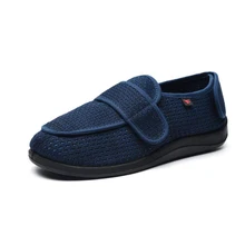 

Spring Autumn Breathable Opened Front And Rear Widened Cloth Soft Comfortable Soles Healthy Diabetes Fat Shoes