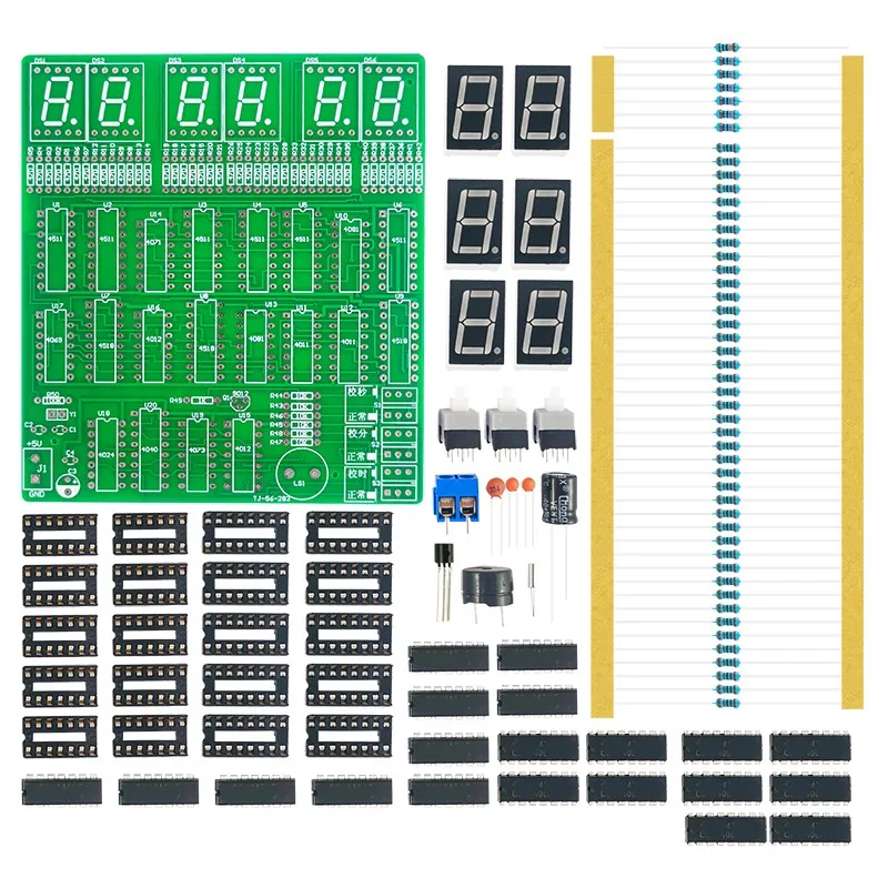 Kit Orologio Digitale Fai Da Te - Progetto Elettronico Per Imparare La
