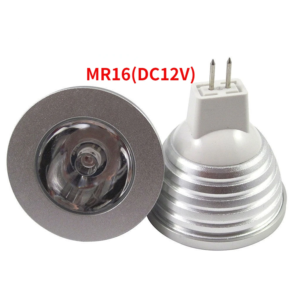 LED Spotlight RGB 3W E27 E14 GU10 GU5.3 MR16 With 24keys Remote Control Color Dimmable Light Bulbs for Home Decoration