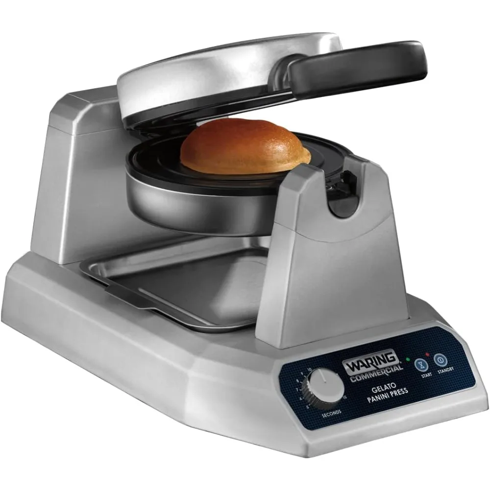 

Commercial WICSP180 Gelato Panini Press, 120V, 5-15 Phase plug