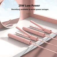 Mini lisseur portable 2 en 1, lisse et boucle, 25W faible puissance, revêtement céramique, chauffe rapide en 30s, anti-brûlure, idéal pour les voyages 6