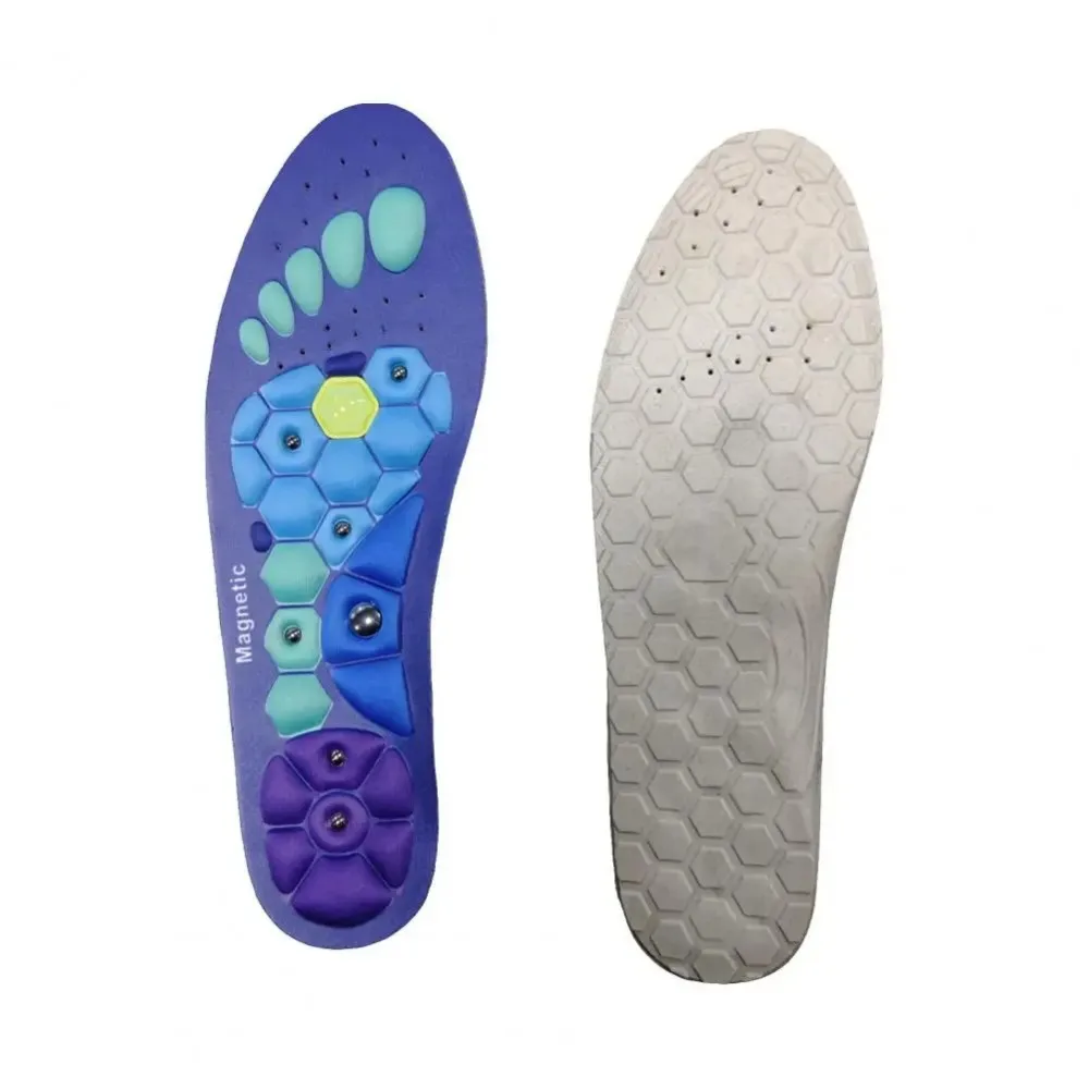 Shoe Insoles Acupressures Magnetic EVA Foot Massage Orthopedic for Women & Men