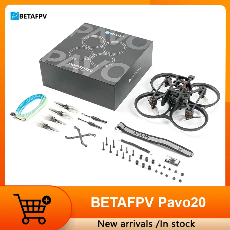 Betafpv Pvo20 Quadcopter Whoop Senza Spazzole Supporta F4 2-3S Fc Nuovi Arrivi 2023