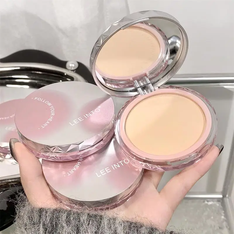 Transparent Traceless Honey Powder Cake Waterproof Oil-control Pressed Powder Modifies Dull Skin Tone Makeup pressed powder foundation setting powder concealer powder face powder compact powder