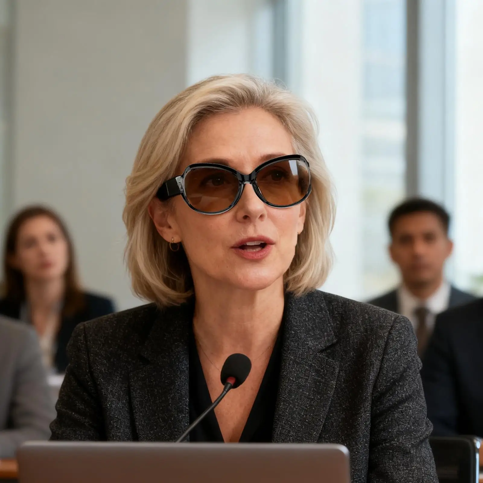 AI Translation Glasses Wireless Eyeglasses Ai Glasses With Noise-Canceling Microphone For Audio Women Calling Driving Meeting