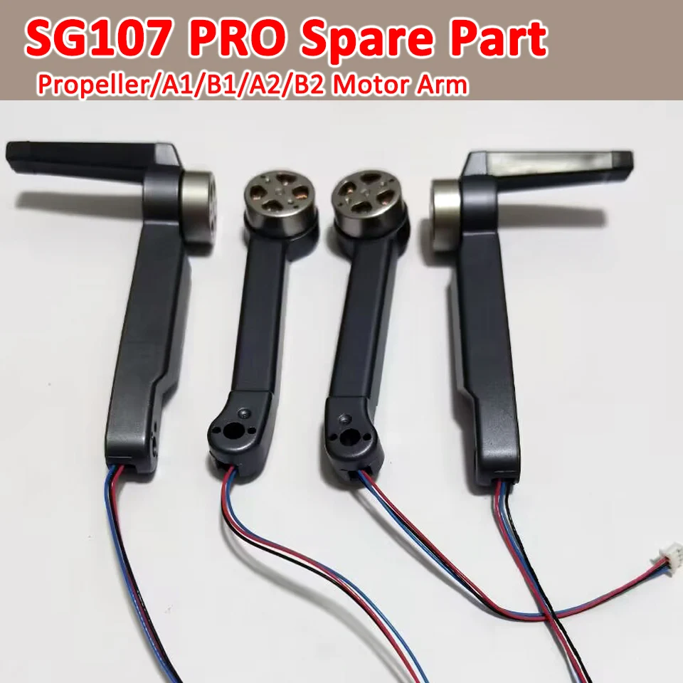

Оригинальная запасная часть SG107 PRO, лопасть пропеллера SG107PRO, рычаг двигателя с двигателем A1/B1/A2/B2, запасная часть для рычага