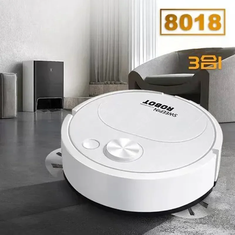 Rechargeable Robot Floor Cleaning Vacuums Cleaner Home Quiet Clean Powerful Suction Robot