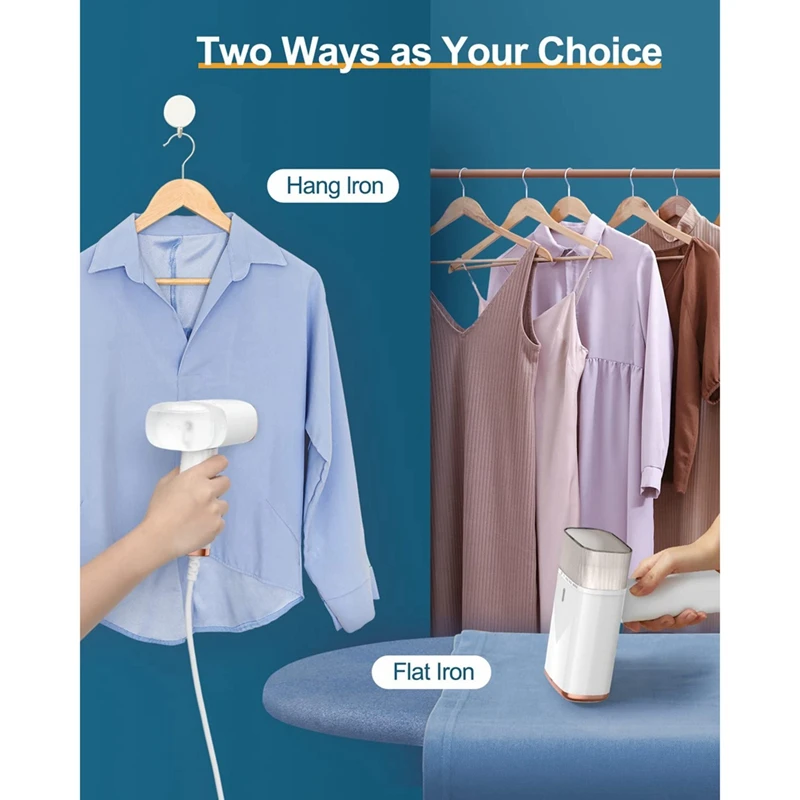 1 PCS Steamer For Clothes Portable Clothes Steamer For Removes Wrinkle US Plug