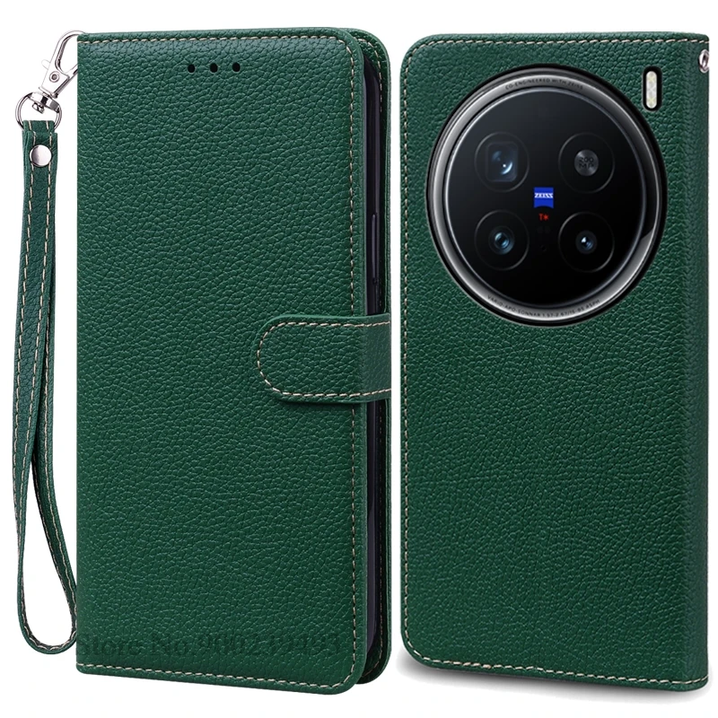 Leather Flip Wallet Case - Stylish and Durable Phone Cover
