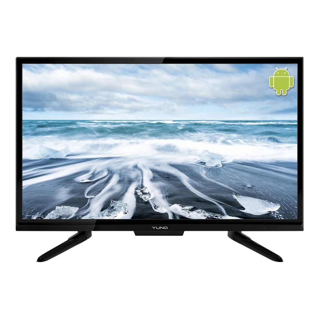 Телевизор YUNO ULX-24TC211/RU-T2-SMART (LED 23.6 дюйма SmartTV/WiFi DVB-T2/DVB-C HDMI/VGA/USB/AUX/RCA/YPbPr) | Электроника